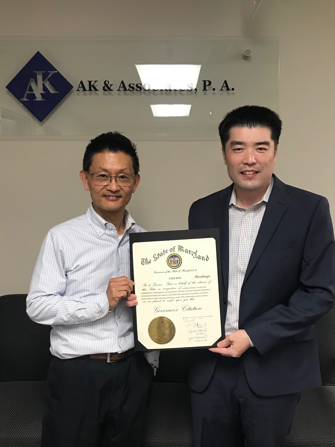 2019 Sejong Scholarship Foundation of America (SSFA) Scholarship Award Ceremony